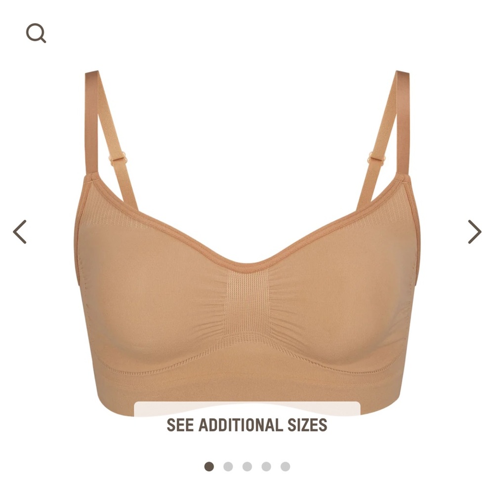 SKIMS Sculpting Bralette in Ochre